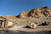 Hoces del ro Riaza, Montejo Spagna - La rupe che sovrasta l'abitato.
